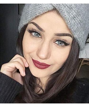 Natural Gray Contact Lenses - Mirel Gray Silicone Comfort -2.50 Dioptries Dia 14.00 - 1 Pair + Container | Glamlens - Buy Online on GoSupps.com