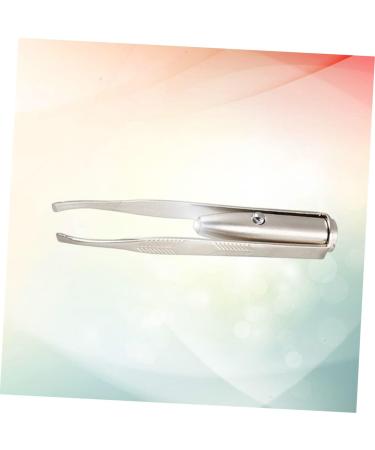 POPETPOP Led Light Eyelash Tweezer Led Eyebrow Tweezer Eyebrow Hair Removal Tweezer - Buy Online on GoSupps.com