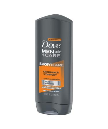 Dove Men + Care Sport Care Body + Face Wash 13.5 FL OZ - Endurance + Comfort - 1 Bottle - Buy Online on GoSupps.com