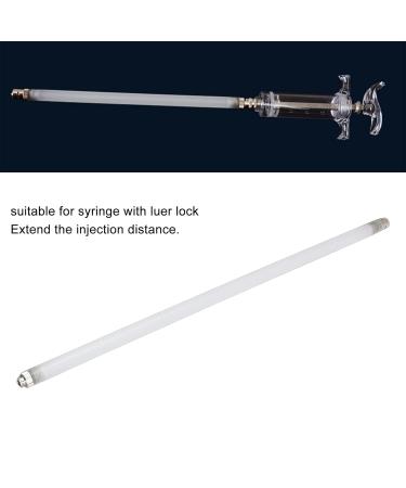 Durable Reusable Syringe Extension Tube for Farm Use - Long Style (37.5x1.2cm / 14.8x0.5in) - Buy Online on GoSupps.com