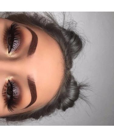Veleasha Russian Strip Lashes - Clear Band, 18mm Fluffy & Natural Wispy False Eyelashes - 2 Styles, 2 Pack - Buy Online on GoSupps.com
