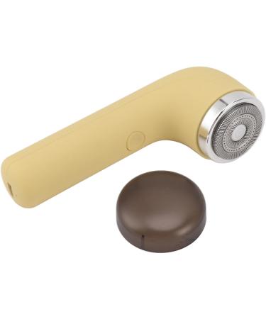 Mini Electric Beard Trimmer for Men - Portable Yellow Electric Razor for Home & Travel - Buy Online on GoSupps.com