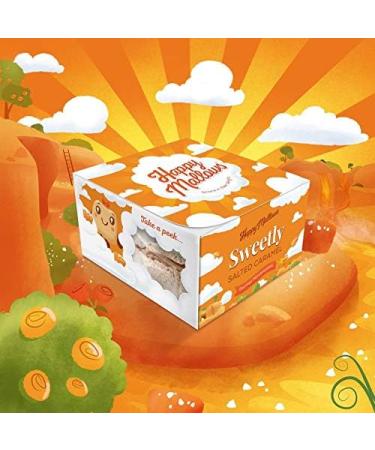 Sweetly Salted Caramel Gourmet Marshmallows by Happy Mallows | Handmade & Family Run | 120g Box - Buy Online on GoSupps.com