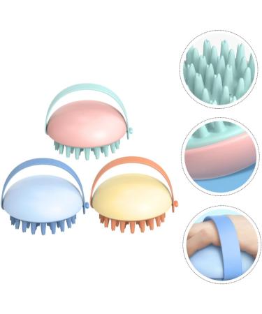 FRCOLOR 6 Pcs Massage Comb & Cleaning Brush Set - Wet/Dry Scrubber Hair Brush Massager for Shampoo - International Shipping Available - Buy Online on GoSupps.com