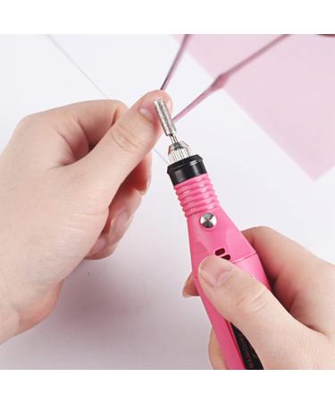JacobsParts Electric Nail Drill Kit - Portable Pink Manicure & Pedicure Machine - Buy Online on GoSupps.com