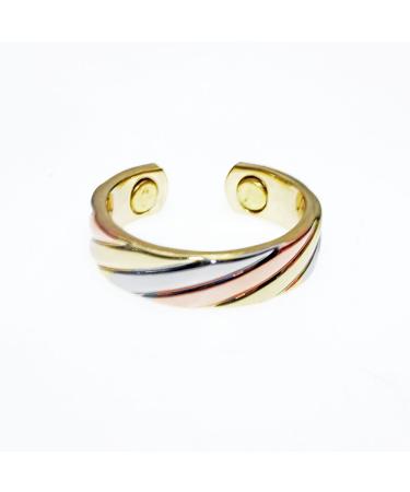 LONGRN-Magnetic Copper Ring Adjustable Size for Arthritis for Women