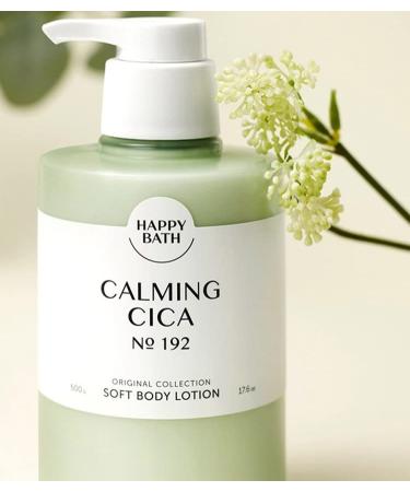 Happy Bath Original Collection Calming Cica Body Lotion 500g - Nourishing Moisturizer for All Skin Types - Shop Internationally - Buy Online on GoSupps.com