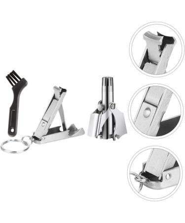 FRCOLOR 3 Sets Nose Hair Trimmers for Women - Stainless Steel Beard Clippers & Razors for Precise Nose Hair Removal - Buy Online on GoSupps.com