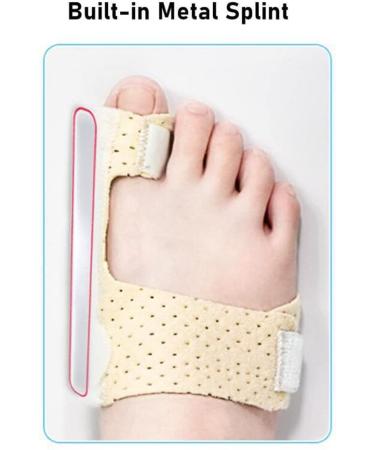 Ltlclz Adjustable Orthopedic Bunion Corrector | Big Toe Straightener for Hallux Valgus | Men & Women | Day & Night Pain Relief - Buy Online on GoSupps.com