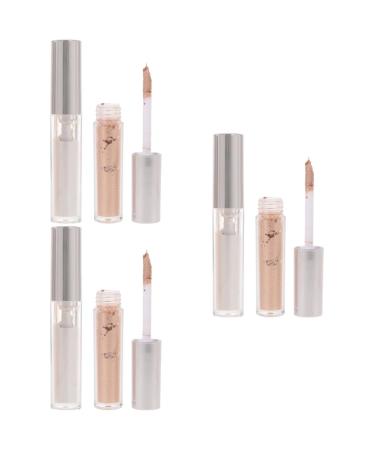 Mipcase 6 Pcs Liquid Eyeshadow Glitter Eye Shadow Mauve Eyeshadow Glitter Highlighter White Glitter Eyeshadow White Shimmer Eyeshadow Glitter Lasting Product Miss