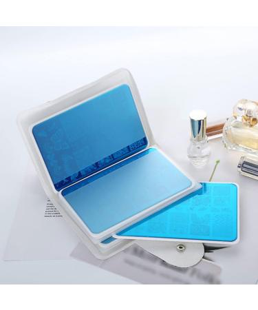 Yililay Nail Art Hot Stamping Plate Holder & Card Case - Silver Storage Box for Perfect Nail Art Printing - Buy Online on GoSupps.com