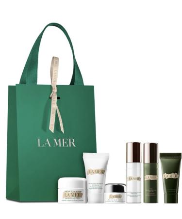 La Mer Skincare Travel Size Gift Set Lifting and Firming Mask Regenerating Serum The Eye Concentrate Treatment Lotion