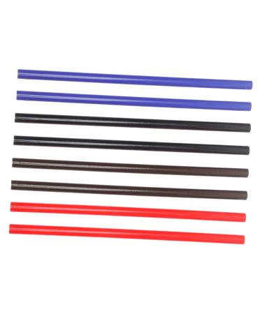 FRCOLOR 8 Pieces Multifunctional Makeup Pencils Eyebrow and Lip Set for Women
