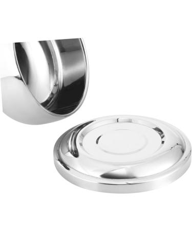 Beavorty 3-Piece Bamboo & Stainless Steel Shaving Soap Bowl Set Rustproof Shaving Containers for Men - Buy Online on GoSupps.com