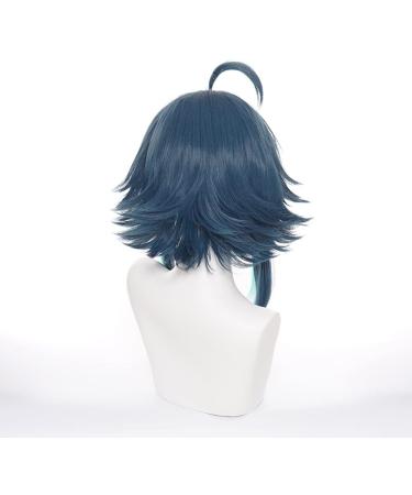 OSIAS Color Layered Xiao Genshin Impact Cosplay Wig for Men and Boys - Premium Quality - Buy Online on GoSupps.com