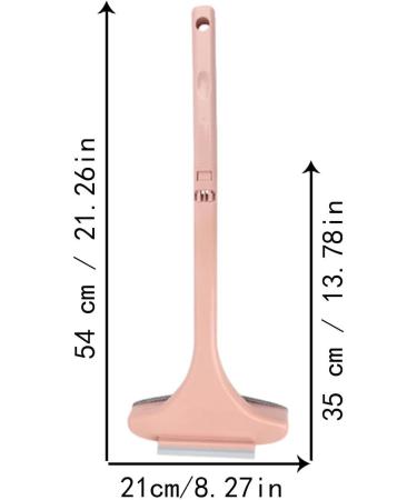 Glass Cleaning Brush - Window Scraper Brush | Reusable Glass Cleaner Tool Mesh Screen Cleaner Washing Equipment for Wardrobes Sofa Countertops Cabinets Screen Pink - Buy Online on GoSupps.com