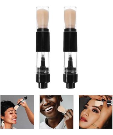 Refillable Loose Powder Bottle Jar Brush 1PC Pressed Powder Brush Powder Spray Bottle Applicator Brush Press-type Refillable Makeup Brush Powder Brush Spray Paint Refillable Brush Powder Brush Beige Beige Brush Head - Buy Online on GoSupps.com