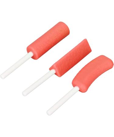 Portable Orthodontic Pacifiers with Flexible Leveling Shell - Professional Silicone Packaging 6 Pack - Tasty Red Strawberry Flavor - Buy Online on GoSupps.com