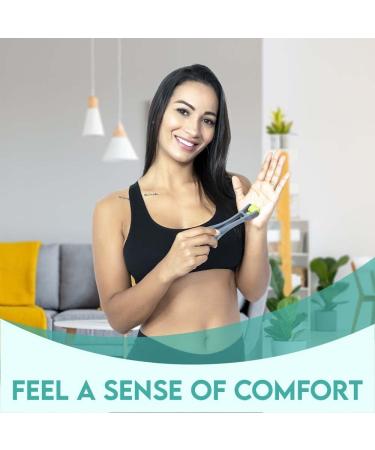 COZLOW HandPro Finger Massager | Dual-Sided Therapy Tool for Arthritis, Blood Circulation, Stress & Pain Relief - Buy Online on GoSupps.com