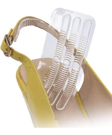 20 Pcs Clear Silicone Back Foot Stickers - Thin Adhesive Tape for Anti-Slip Protection - High Heel Liners for Women - Buy Online on GoSupps.com