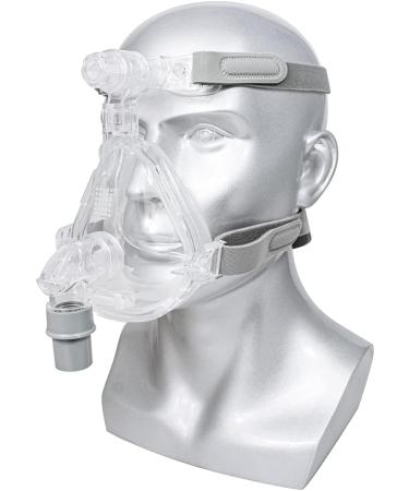 Universal Full Face Mask with Free Adjustable Headgear (L Size) - Buy Online on GoSupps.com