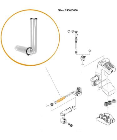 Replacement Quartz Glass Tube for Filtral & BiOpress | Durable & High-quality | International Shipping Available - Buy Online on GoSupps.com