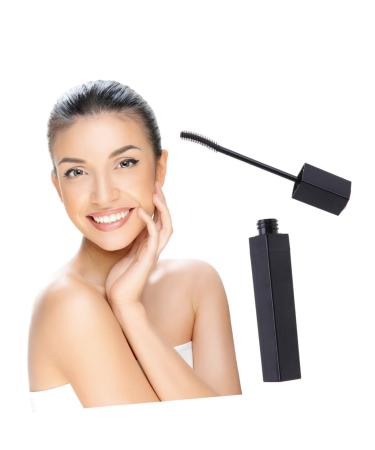 WOONEKY 3pcs Eyeliner Tube Bottle Eyelash Spoolies Eyelash Glue Tube Empty Eyeliner Tube Black