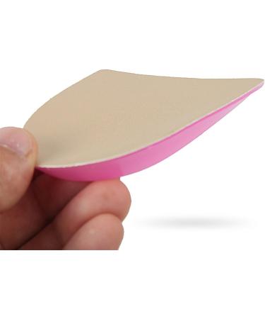 Buy Healifty O/x Type Line Orthopedic Support Insoles - Medial Heel Wedge Silicone Sheets for Corrective Leg Support (Beige & Pink) - Buy Online on GoSupps.com
