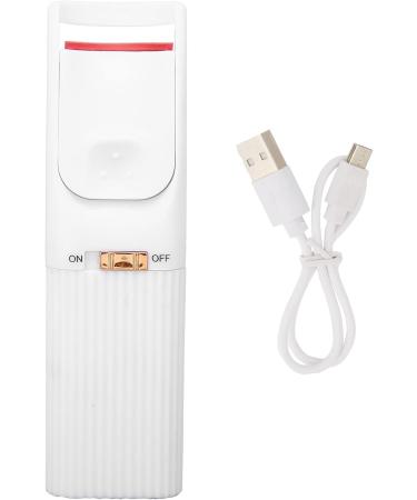 Sicerk Electric Lash Curler Eyelash Curler Heated Portable Makeup Beauty Tools Heated Eyelash Curler USB Charging white SicerkWJi6c4-12 - Buy Online on GoSupps.com