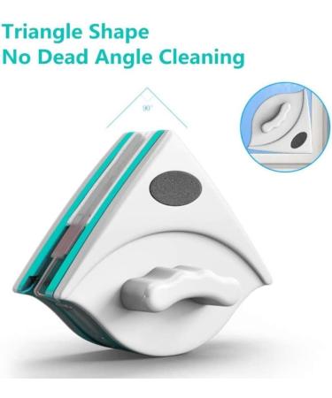 Window Clean Brush Magnetic Double Side Glass Cleaner - Window Cleaner Glider Washing Brush Equipment Glass Wiper Cleaning Tool3 8mm - Buy Online on GoSupps.com