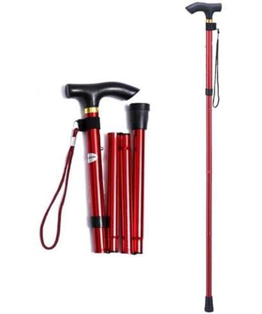 Folding Walking Crutches with Handle 5 Height Levels Adjustable for Walking Stick for The Disabled and Elderly Elegant - Buy Online on GoSupps.com