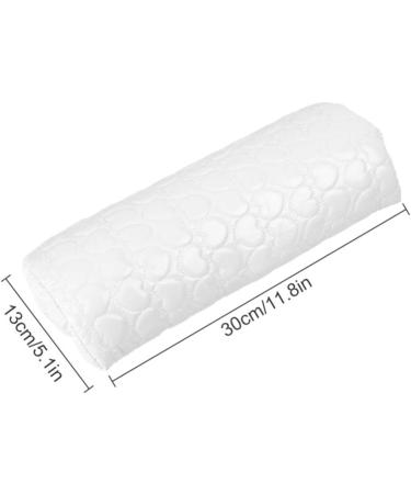 KALLORY Arm Rest for Nails Nail Manicure Hand Rest White Arm Rest Armrest Nails Wrist Wristband Pu - Buy Online on GoSupps.com