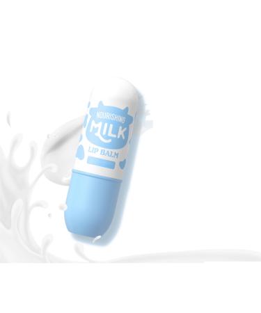 Easilydays Nourishing Milk Lip Balm Hydrating Core Lip Shine Shea Butter Hyaluronic Acid Vitamin E Lip Balm for a Sheer & Soft Shine Deep Moisture Smooth Lip Lines Naturally Revived Look Vegan