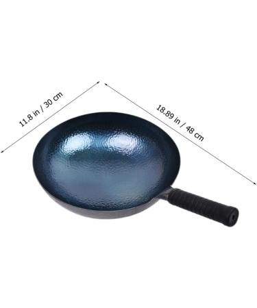 LABRIMP Kitchen Cookware Paella Frying Pan Paella Cooking Pan Wok Pan for Outdoor Wok Kitchen Utensil Stir Fry Skillet Pans Nonstick Frying Pan Gas Stove Wok Iron Baking Pan Old Fashioned - Buy Online on GoSupps.com