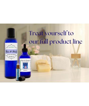 Greenhealth- 8 fl oz Blue Plastic- Massage Oil - Ready-to-Use - 100% Pure Essential Oil Blends- Pre-Diluted - Buy Online on GoSupps.com