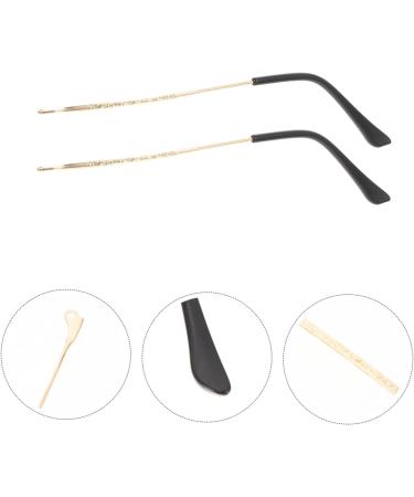 Nuobesty Glasses Accessories - Replacement Brackets & Repair Set for Eyeglasses | Plastic Arms & Legs | 14x0.6cm - Buy Online on GoSupps.com