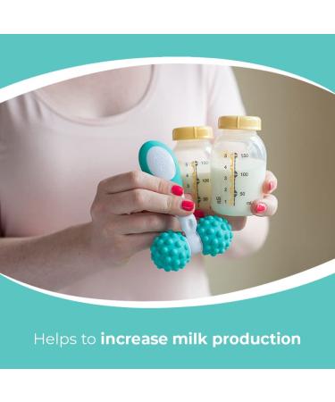 LaVie Lactation Massager Roller - Breastfeeding Support for Improved Milk Flow & Engorgement Relief - Manual Massage Roller for Simplified Breast Massage | Medical Grade - Buy Online on GoSupps.com