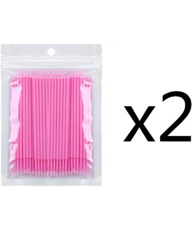 LATRAT 200 micro applicatori tamponi di pennelli monouso ciglia estensione per ciglia estensioni Adatto per extension Ciglia Rimozione Rimozione Trucco Nail Art e Pittura Pink.. - Buy Online on GoSupps.com