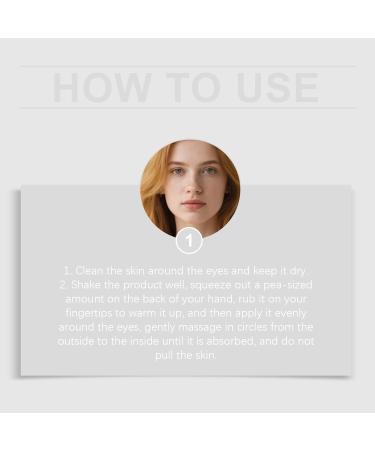 VKaoess Instant Eye Tightener Eye Lift Cream with Vitamin E Moisturizing temporary tightener for dark circles mild for all skin types temporary firming cream under the eyes 5 pieces - Buy Online on GoSupps.com