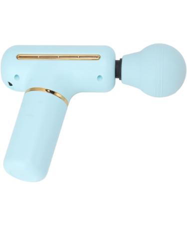 Portable Fascia Gun - Powerful Deep Tissue Massage for Everyone | Low-Noise Muscle Massager in Blue - Buy Online on GoSupps.com