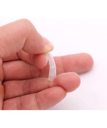 Lurrose 50pcs Silicone Tweezer Covers - Transparent Point Protectors for Grafting Eyelashes Tips - Buy Online on GoSupps.com