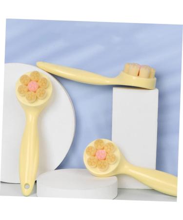 Housoutil 1pc Face Brush Removing Blackhead Brush Facial Massaging Brush Manual Cleansing Brush Cleaning Facial Brush Cleansing Facial Brush Face Cleansing Tool Foreign Trade Miss - Buy Online on GoSupps.com