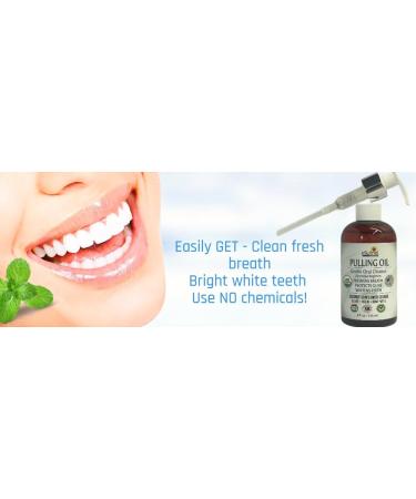eSutras Pulling Oil Pure Herbal Mouthwash Organic Coconut Sesame Sunflower Oils + Mint Neem Clove Safely Whitens Teeth Refreshes Breath Strengthens Gums - Buy Online on GoSupps.com