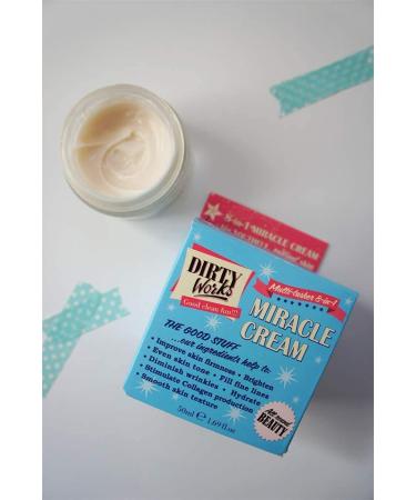 Dirty Works Miracle Cream 8-in-1 Face & Neck Cream 1.69 Fl Oz - Buy Online on GoSupps.com