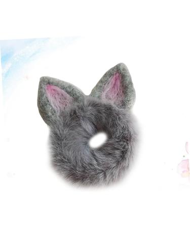 FRCOLOR Cat Ear Hair Ties Bunny Ear Scrunchies Cat Ear Scrunchie Headband Holder Stuffed Bunny for Bunny Ear Hair Bands Girl Stuffed Animals Decor Ponytail Holder Curly Miss Pompom - Buy Online on GoSupps.com