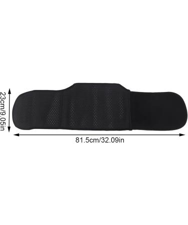 High-Quality Abdominal Belt for Postpartum Recovery | Elastic Adjustable & Supportive | Perfect for Tightening Stomach & Lumbar Support (Black) - Buy Online on GoSupps.com