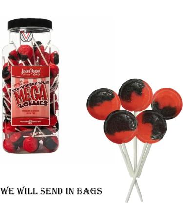 Dobsons Strawberry Split Mega Lollies | Pick Any Quantity - Buy Online on GoSupps.com