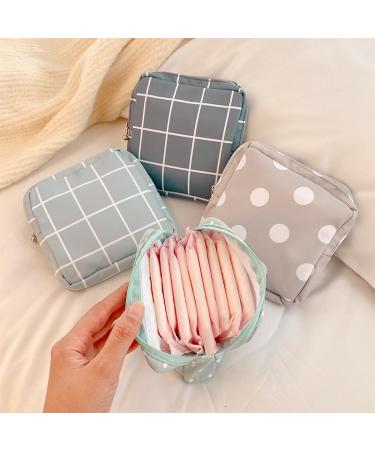 Mobeon Portable Womenizer Organizer - Large Capacity Tampon Bag (5.9x5.9in) - Cute Storage Pocket for Travel - Buy Internationally - Buy Online on GoSupps.com