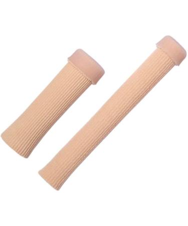 2Pcs Gel Toe Caps - Silicone Protectors for Ingrown Toenails, Corns, Blisters - Toe Sleeves for Hammer Toes - Buy Online on GoSupps.com