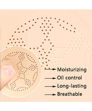 Air Cushion CC Cream | Mushroom Head Foundation & BB Cream Concealer | Long Lasting Moisturizing Makeup & Sponge - Shop Now - Buy Online on GoSupps.com